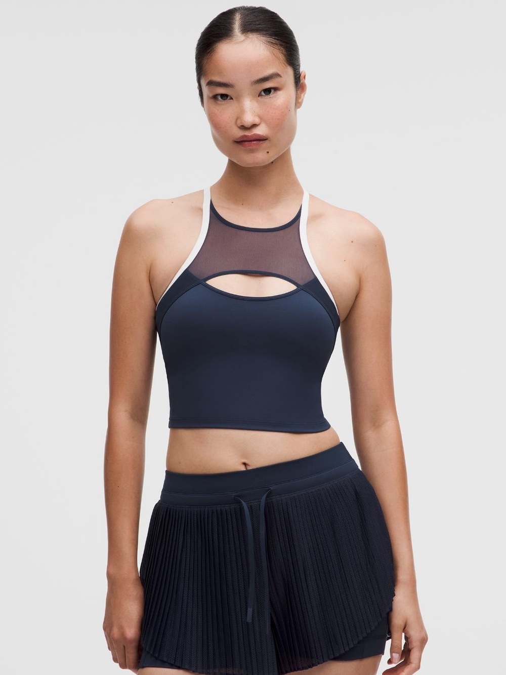 #921 NWT Lululemon Ace Advantage Mesh Tennis Tank Club Blue L